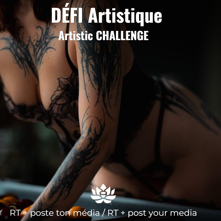 OrgasmicGroup's tweet photo. Pensez à RT, c’est mieux qu’un like 😉

🇫🇷#DéfiCoquin du jour
Thème : #Artistique
Poste ta meilleure photo ou vidéo !  📷

🇺🇸#Challenge
subject : #Artistic
Post your best media in comment !

Inspiré par @Roxane_Tantra https://t.co/j64dS66JGu