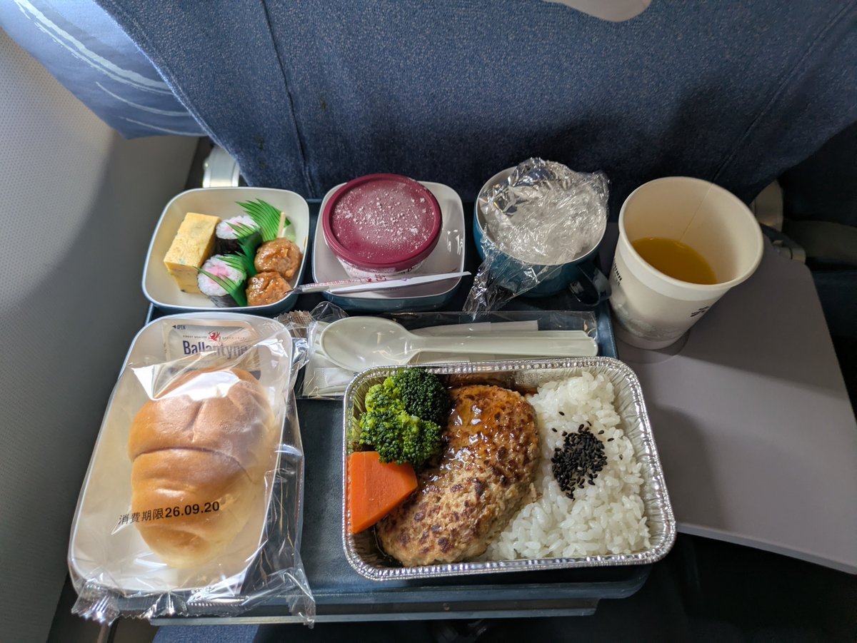 wataru_trip's tweet photo. 中国国際航空、相変わらずのハーゲンダッツが出ました。いつもバニラだったので、クッキーアンドクリーム味は初めてかも。お茶がマジで美味くて、流石の中国茶。 https://t.co/vdnPxtPles
