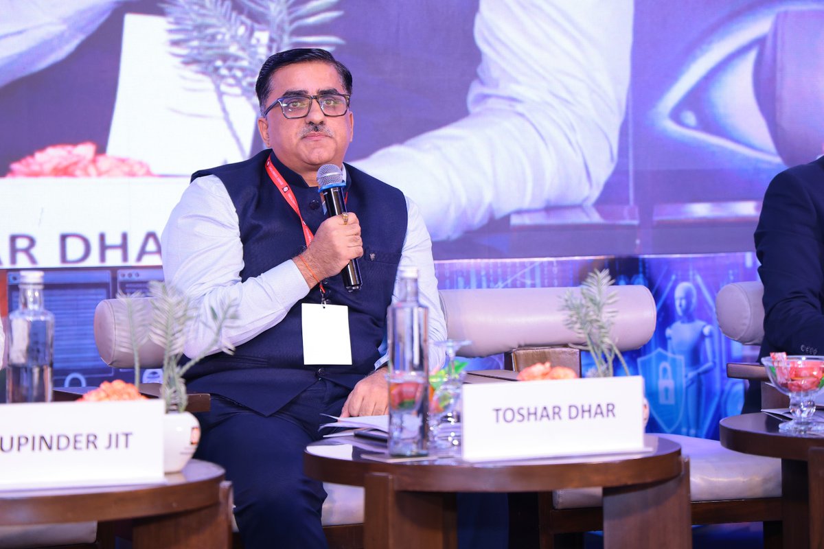 be_exhibitions's tweet photo. ๐ธ Session 1 Highlights
Ideas. Innovation. Collaboration.
Relive some of the key moments from Session 1 of Bharat Digital Fraud Prevention Summit 2026 as experts united to strengthen India's digital resilience. ๐ฎ๐ณ๐
#BDFPS2026 #DigitalFraud #CyberSecurity #DigitalTrust https://t.co/QeAzEN7rgm
