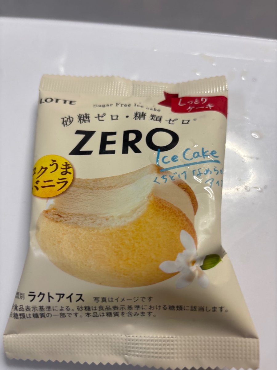 TY244_ty's tweet photo. ロッテ ZERO アイスケーキ https://t.co/C05vm3pUZK