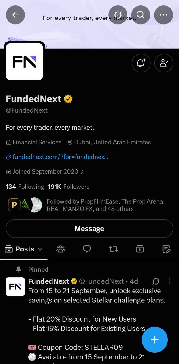 OkwuchukwuStan1's tweet photo. @Marwan_fx01 @FundedNext @pip_prof01 @Flynnn_FN @galibsyed_ Done @Dj_impact_vybz @StanleyIfeacho2 @Chinedu90193330 https://t.co/eIuSErck9r