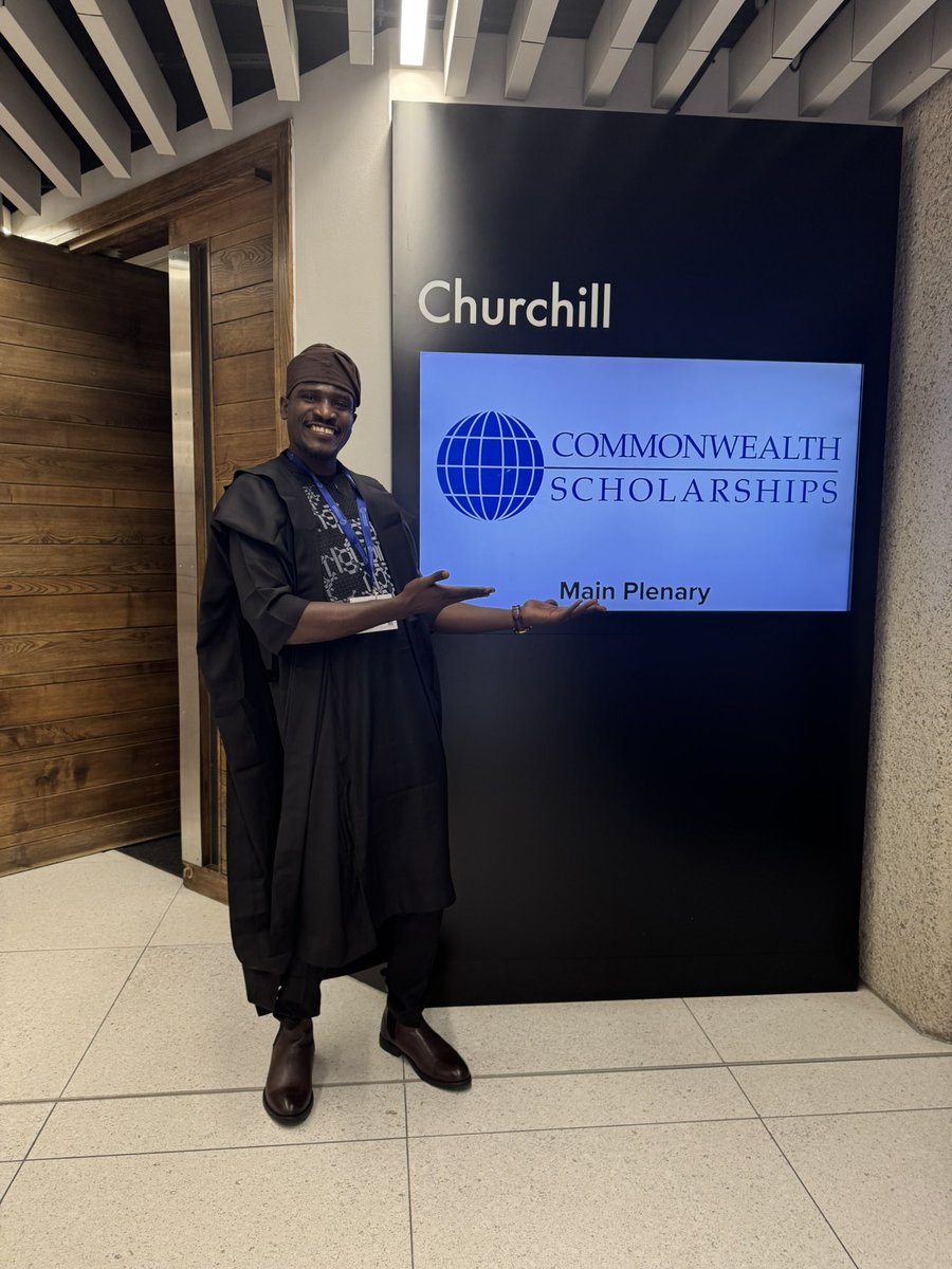 Femi__Adekoya's tweet photo. My Dad will always pray for us his children to receive SCHOLARSHIPS.

Ladies and Gentlemen, I want to brag on God who honors men for His glory

His son, is a 2 time recipient of the Commonwealth Scholarship Award 🥇 in the UK 🇬🇧 

Commonwealth Shared Scholarship - 2019

Commonwealth PhD Scholarship- 2025

Look at the answer to my father’s prayers

I am the Flyingfarmer 🚀