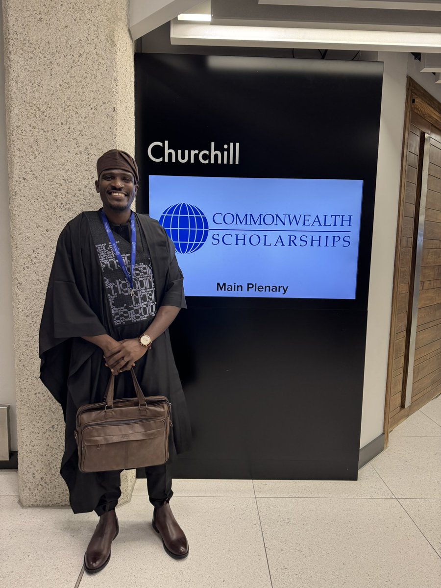 Femi__Adekoya's tweet photo. My Dad will always pray for us his children to receive SCHOLARSHIPS.

Ladies and Gentlemen, I want to brag on God who honors men for His glory

His son, is a 2 time recipient of the Commonwealth Scholarship Award 🥇 in the UK 🇬🇧 

Commonwealth Shared Scholarship - 2019

Commonwealth PhD Scholarship- 2025

Look at the answer to my father’s prayers

I am the Flyingfarmer 🚀