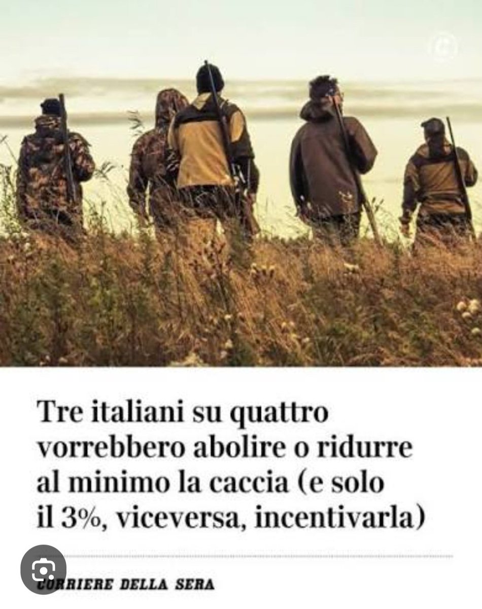 OfficialTozzi's tweet photo. Abrogarla subito: nessuna motivazione per un'attività anacronistica e dannosa per gli ecosistemi. La fauna selvatica è patrimonio indisponibile dello Stato, non di una straminima minoranza di esagitati assetati di sangue che si diverte ad ammazzare. https://t.co/UmmsI5VDkw