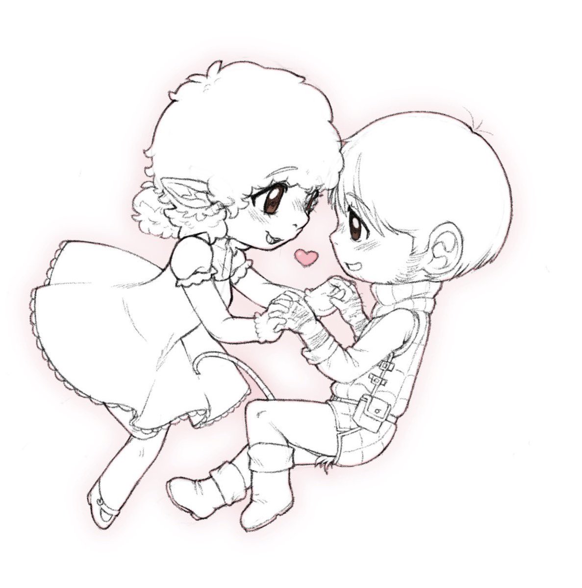 8bit_Ponyboy's tweet photo. Yume sketch for a friend of mine💖 https://t.co/hdx5WkLCGR