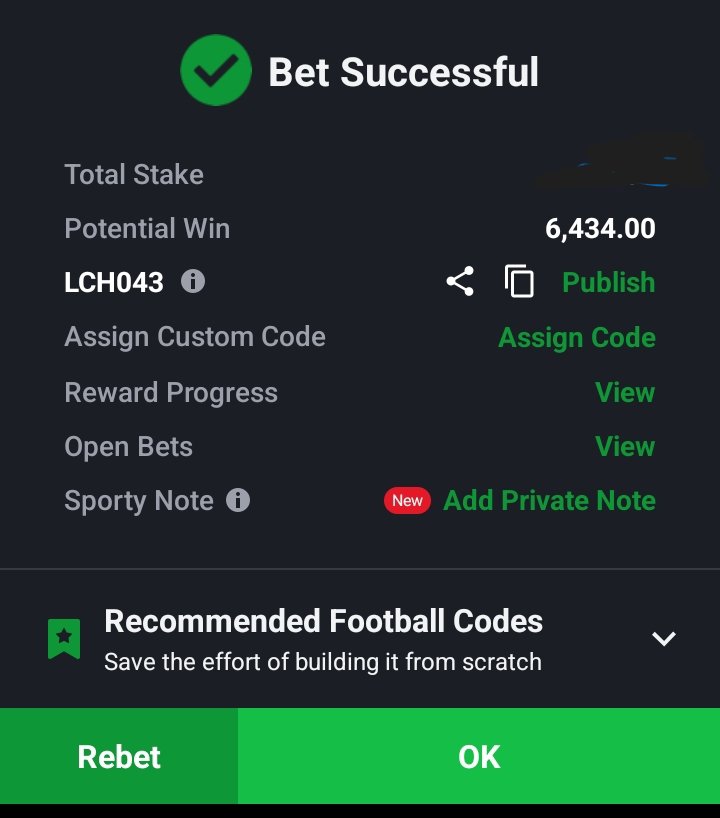 Dailyfit_01's tweet photo. Good morning all

We are one👉LCH043

Bet successfully 

✅✅✅✅✅✅✅🏆🏆🏆🏆

@SportyBetNG @Sporty_Wifey https://t.co/stubZJsU24