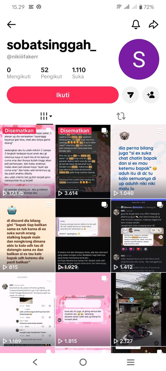 chickenkalasan's tweet photo. yg mau tikor disini aja tu cewe gila jahat bgt jir mana pake AI juga. cewe yg dia faker on ig art_ansar guys https://t.co/bbkib5Y3UU