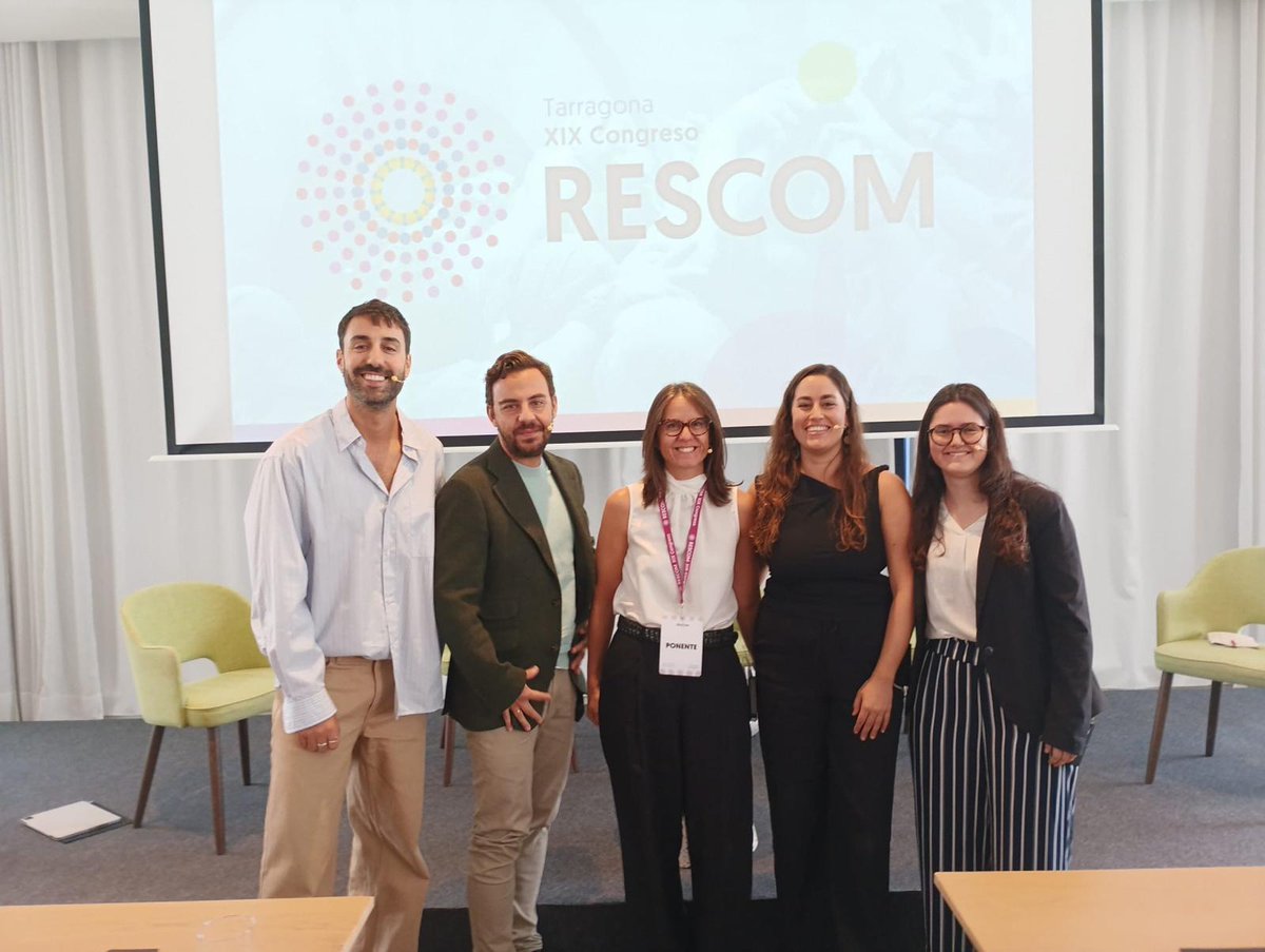 OMC_Esp's tweet photo. Desde la OMC felicitamos al @comtgna por la organización del XIX Congreso #RESCOM de los colegios de médicos. 

Una encuentro para formarse, compartir experiencias y avanzar en estrategias de comunicación sanitaria y corporativa. ¡Moltes gràcies!

@MutualMedica @ArroyoCastilloR @Sebopi @al_garciatorres @DircomSpain