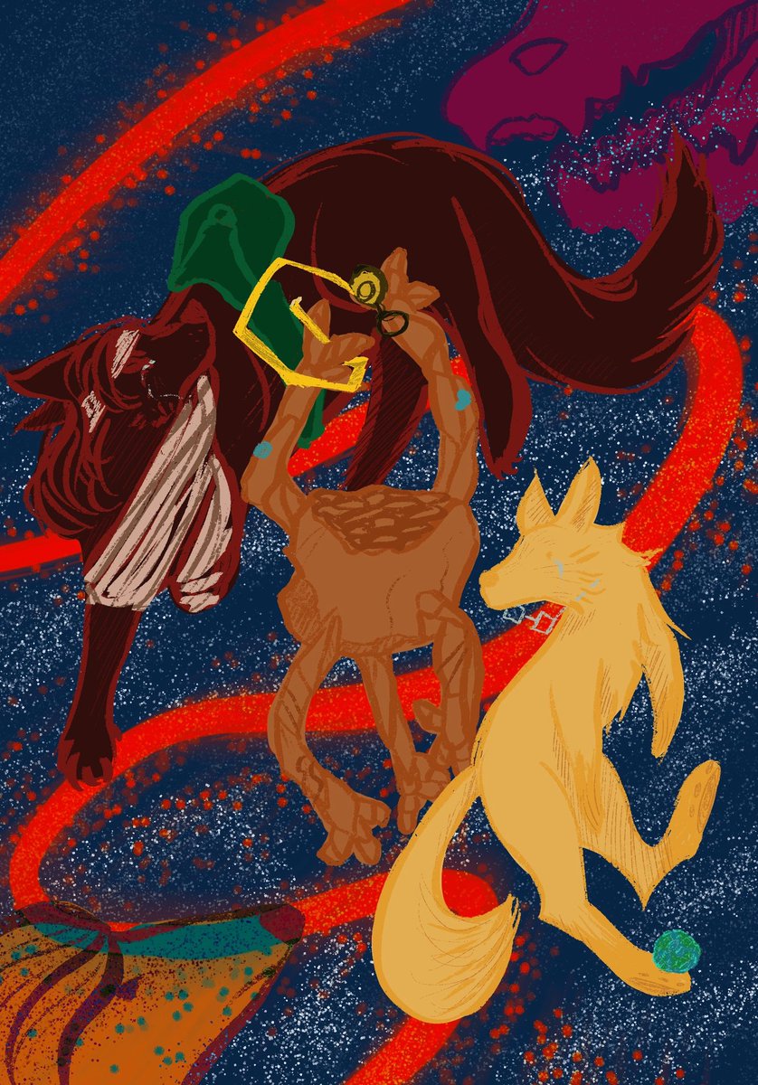 GretchenBL1's tweet photo. Wayward Space Explorers and the Ghosts that Chase Them
Digital art
2026
#bloodymary #phm #rocky https://t.co/G4fWy4gwFA