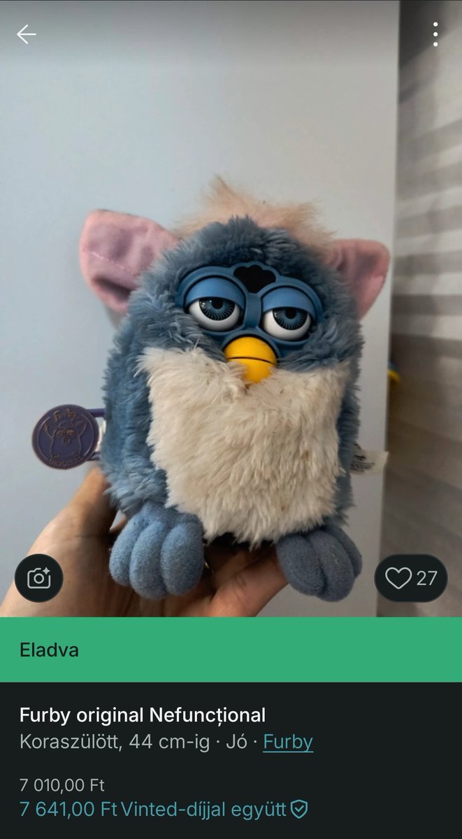 zCatz2's tweet photo. I bought this elephant furby a few days ago and i can't wait for it to arrive already >_<
It's labeled not working, i WILL make my baby work
#furby #targetudience https://t.co/xueqJbaugu