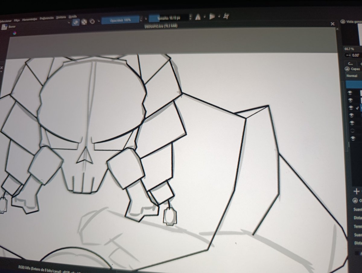 rexnightbringer's tweet photo. Tengo que publicar más en x, en fin aprovecho para revivir la cuenta subiendo un wip, si me apresuró puedo terminar esto para el domingo, re feliz y emocionado por qué llegue el lunes :3 
#DEDsafio4 #DEDSAFIOFanart https://t.co/2QrBkrpzJC