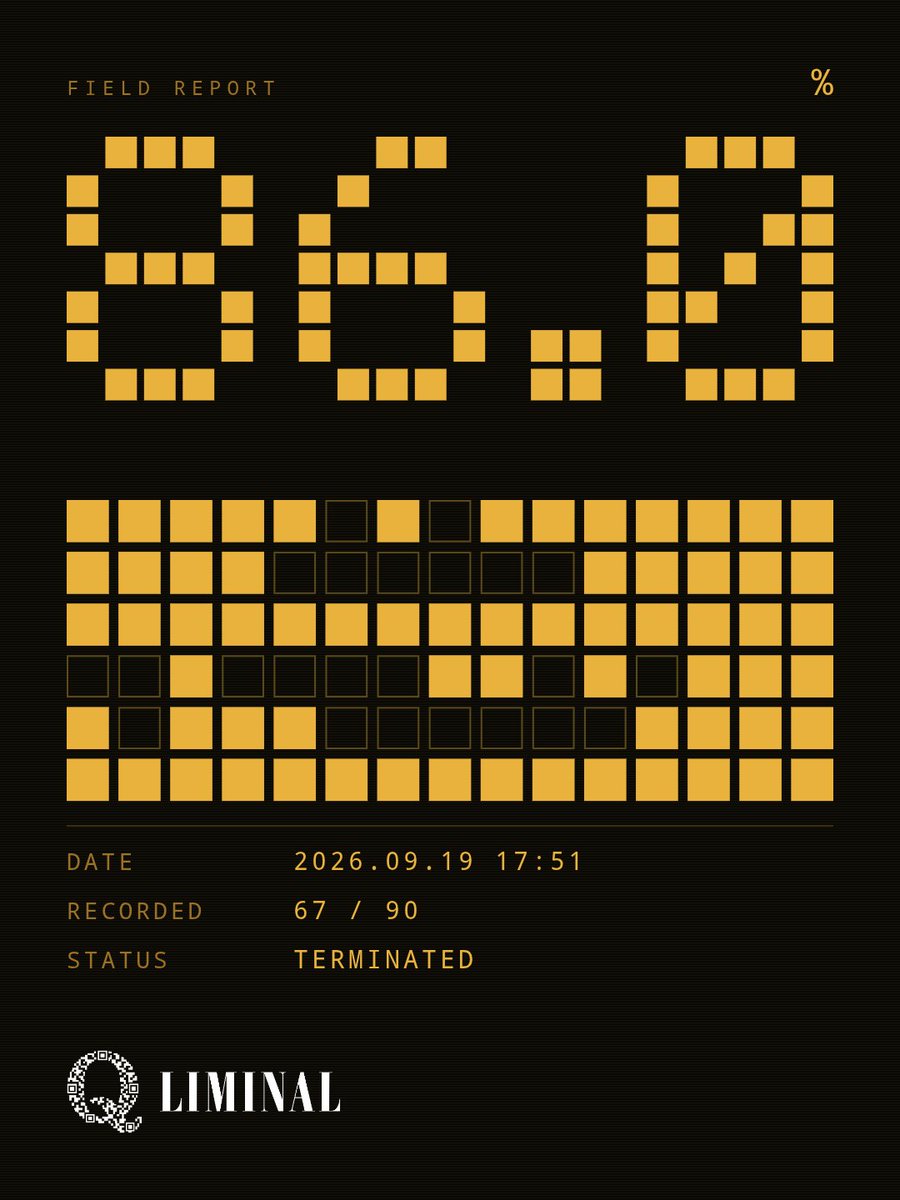 SSCFKEYK's tweet photo. あなたは、Backroomsから生還した。
■■率：86.0%
#Q_LIMINAL #バックルームズ
https://t.co/YatkDsxudT https://t.co/Li56832tQe