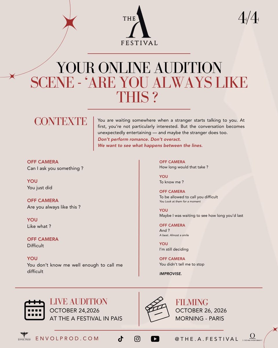 boyslove_france's tweet photo. [NEWS] L'agence #Maiosi_am va filmer des scènes d'un BL à Paris le 26/10 et à cette occasion, est à la recherche de figurants et d'une personne pour un petit rôle parlant.

Aucune expérience n'est demandée, alors n'hésitez pas ! https://t.co/zaiKf7lq04