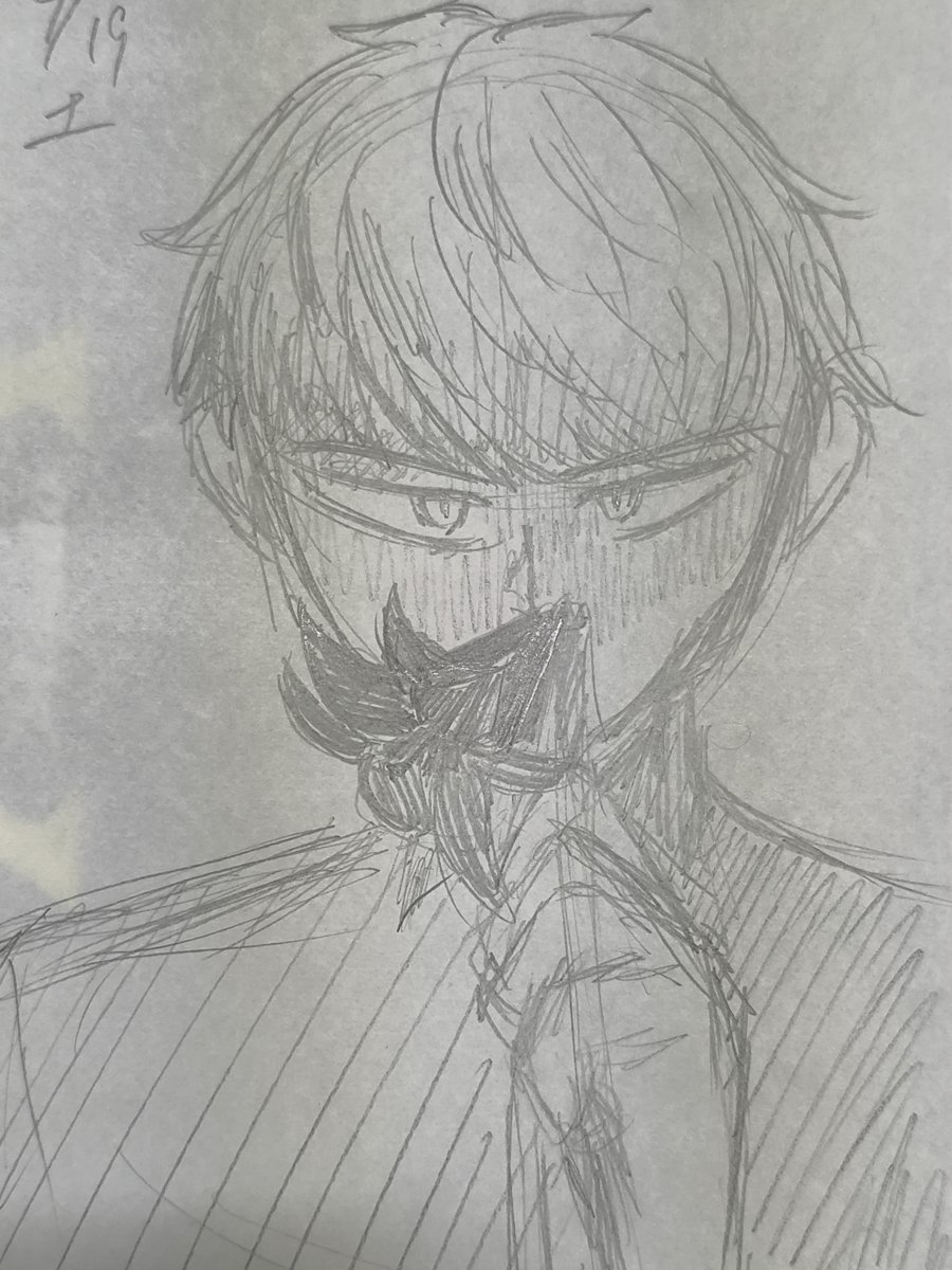 gau_ma1201's tweet photo. 今日、花を描いてみようってお題で
黒百合＝復讐
向日葵＝元気な子ってイメージ
で描いた！

黒百合は花言葉調べたけど、向日葵は調べるの忘れて勢いで描いたから花言葉とは少し違うかも？

3枚目の1枚絵風なやつは少しストーリー考えて描いた！

 #お絵描き  #アナログ絵 https://t.co/N9EeKiequL