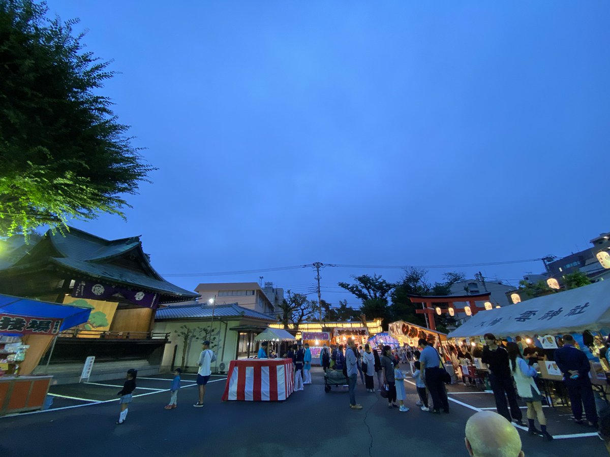 yoshimura244's tweet photo. 荒井ちゃんお休みだけど例大祭遊びにきました

#八幡八雲神社 https://t.co/xdB3Xxl4yW