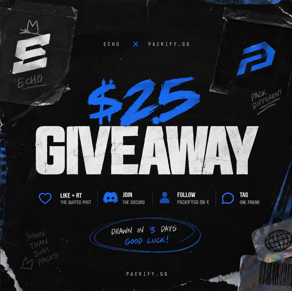 demolaW3's tweet photo. $25 in $SOL

• follow @Packifygg 🔔
• join the Discord and tag a friend.

https://t.co/tf2UBlL5Wo

comment sol addresses. | 3 days ⏳ https://t.co/tsm5PsfQSf