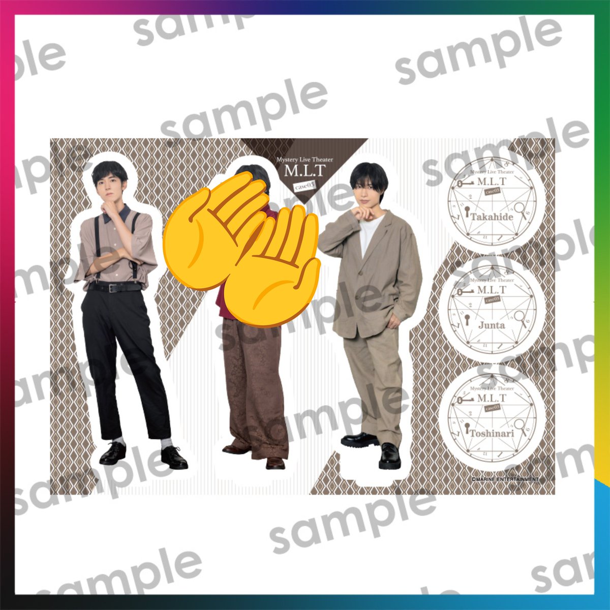 03aya1216's tweet photo. 【交換】MYSTERY LIVE THEATER『M_L_T』case03　グッズ　アクスタ

◎譲
深町寿成 、石井孝英

◎求
寺島惇太≫定価

仮約束となります。
当日手渡し希望です
検索からもお気軽にお声掛けよろしくお願いいたします。 https://t.co/dqTKbRqxtA