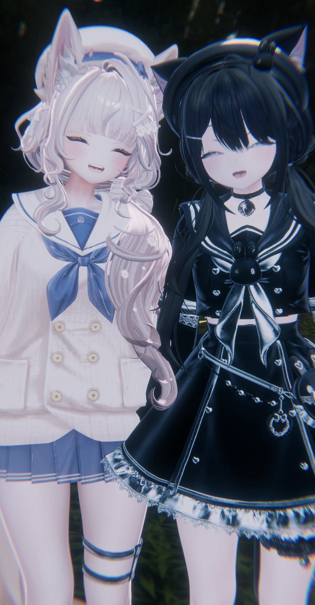 0Nld5's tweet photo. 仲良くニコーー❤︎
#VRchat https://t.co/UeB5AkEdPU
