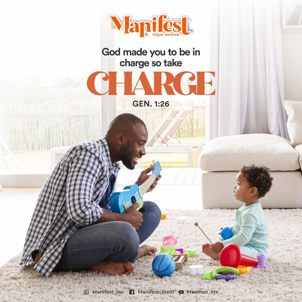 Nd_uloks's tweet photo. Genesis 1:26- _“And God said, Let us make man in our image, after our likeness..
#manifest- “And God Said”
#MadeToTakeCharge
#IamThatIamIsWithYou
#LetThereBeLight
#BrightenedDestiny https://t.co/Oo9g4BHz7V