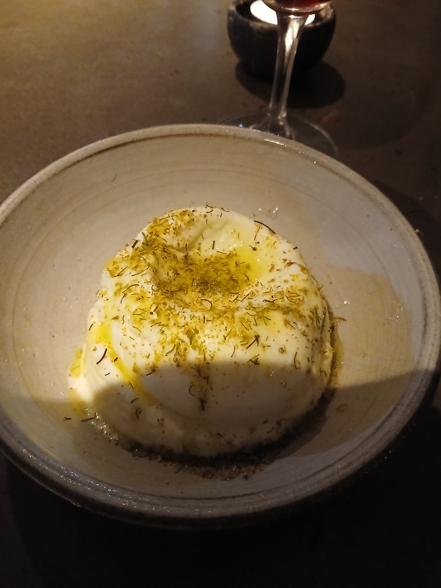 arwatson1978's tweet photo. Brilliant meal at OMA in Borough Market last night - simple, hearty dishes but packed with flavour, fully deserves its #MICHELINstar . My oh my, the extra virgin olive oil gelato is unreal! https://t.co/neGEnZru1X
