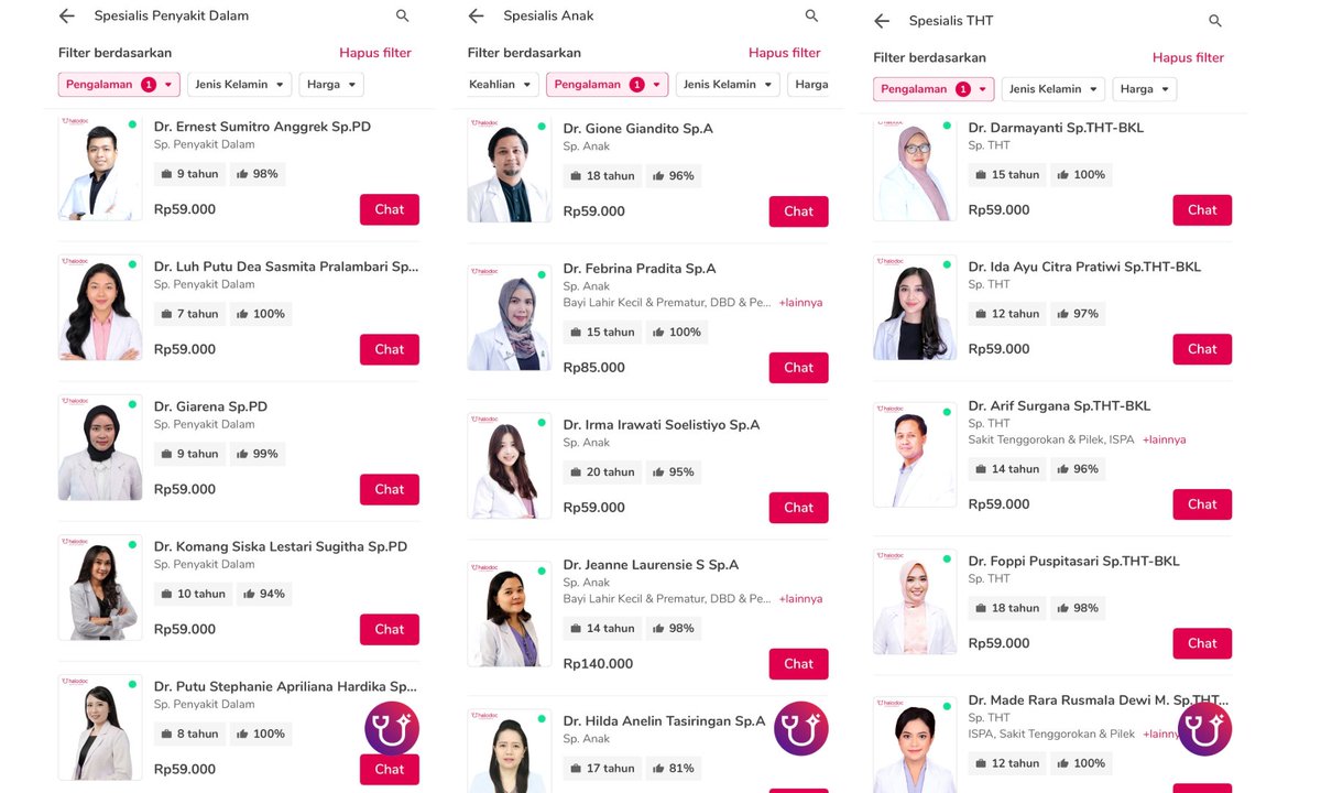 kupon_halodoc's tweet photo. Butuh konsultasi Dokter, di Halodoc aja simple bisa dimanapun, tinggal pilih sesuai keluhanmu:
Dokter Umum, Sp Anak, Sp Kulit, Sp Dalam, Psikolog dll.
Diskon s.d. 50% (maks. Rp5.000) pakai Kode Kupon: 
HLDXC3YJLO
Berikut rekomendasi dokter halodoc:

#zonajajan #zonauang #dokter https://t.co/T8sJYtMc4A