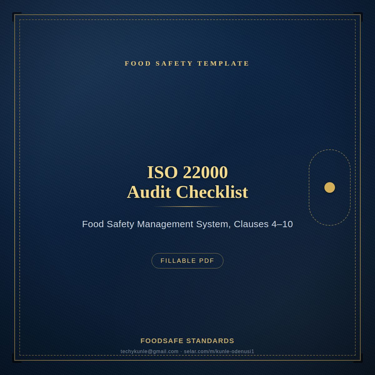 olamikunle's tweet photo. Many food businesses know they need ISO 22000.

Very few know what it requires clause by clause.

My ISO 22000 checklist breaks it down into a clear gap assessment — ready for your next audit.

📋 https://t.co/wW72kQZ1co

#ISO22000 #FoodSafety https://t.co/VqtI36Qdzj
