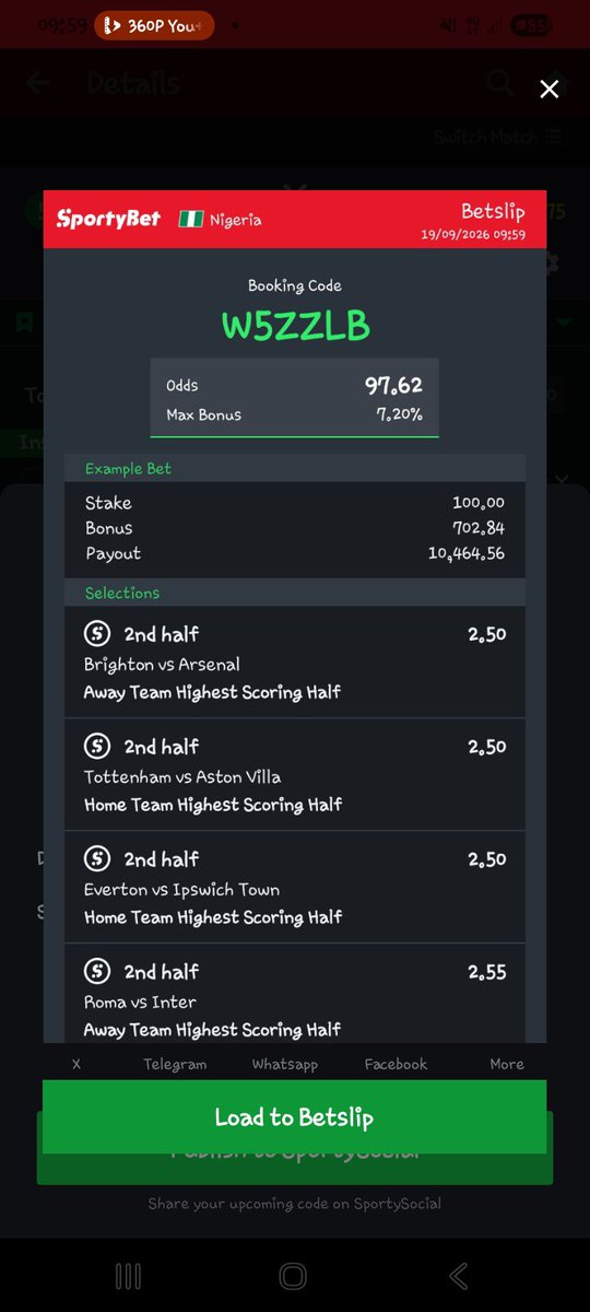pablo_pyper's tweet photo. 5 games⚽️
100 odds✨️ https://t.co/jX0Sifsh8u