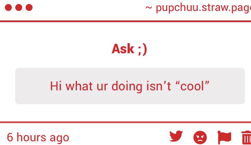 pupchuuu's tweet photo. Can't even speak up for being uncomfortable after a dude said he was killing himself OPENLY https://t.co/0oFc5s9lMW