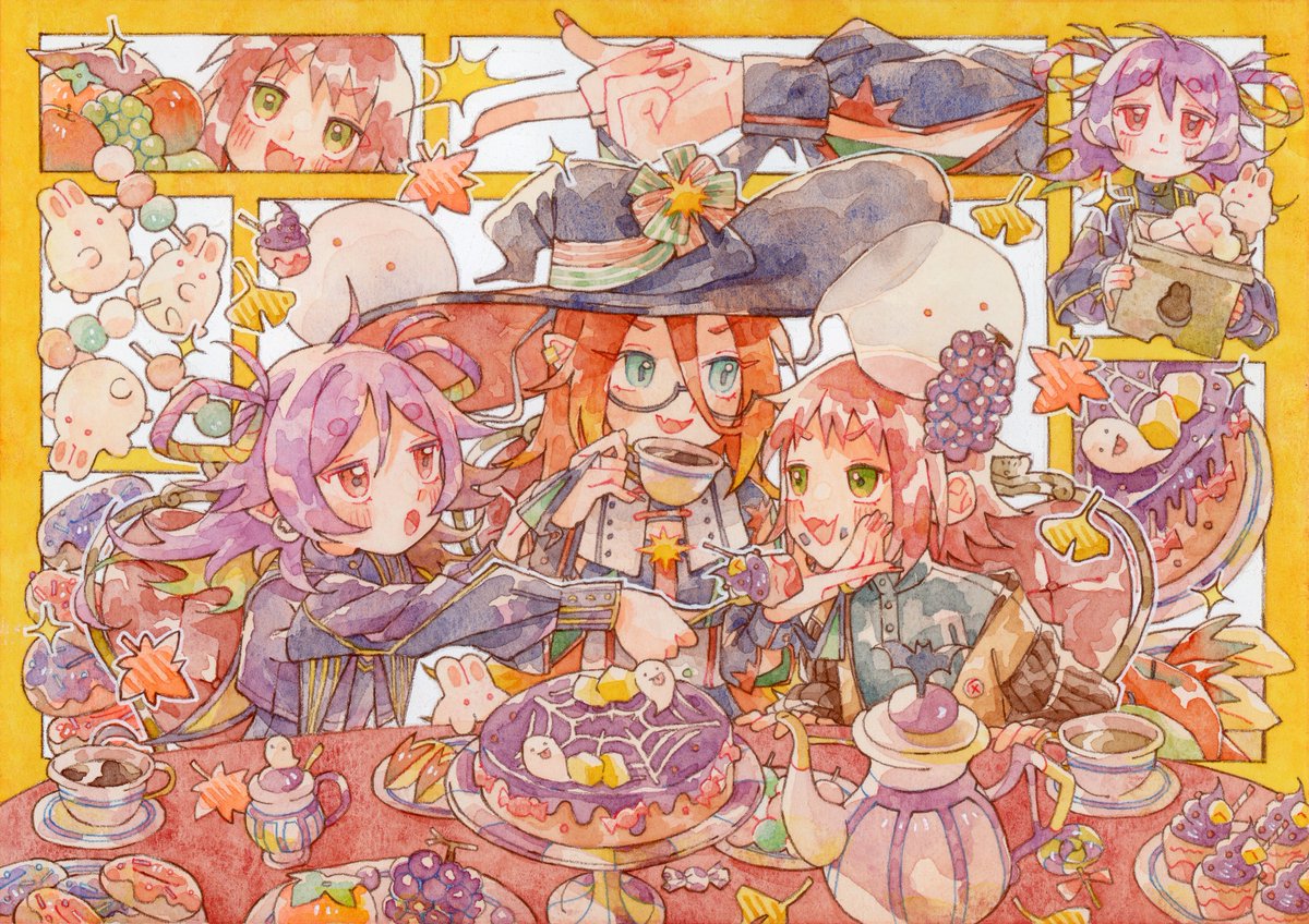 TenyaWanya_tsun's tweet photo. お気に入りの子ら🍁🍂

#一次創作祭り秋の陣2026 https://t.co/lpvIkJpCJ5