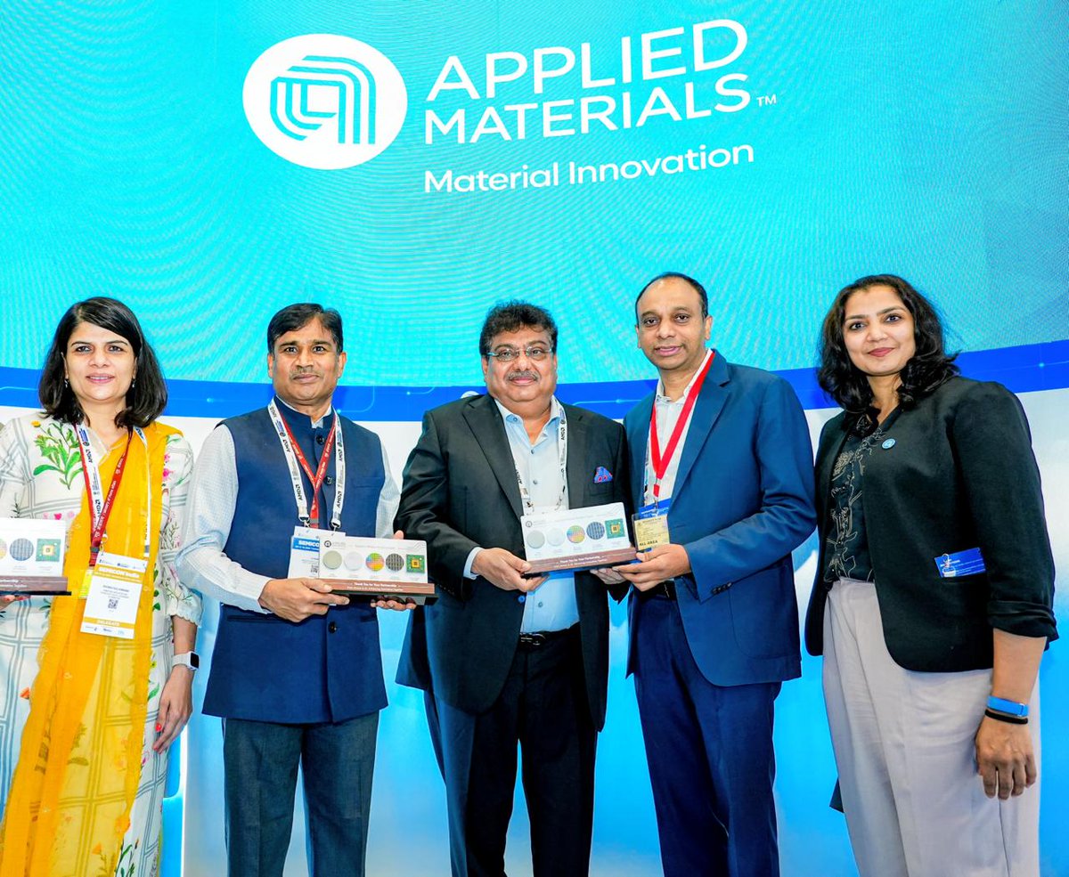 MBPatil's tweet photo. Meeting with Applied Materials: Building Karnataka’s Future-Ready Semiconductor Ecosystem

Visited the Applied Materials stall at SEMICON India 2026 and explored its advanced materials engineering technologies, interacting with Mr. Avinash Avula, President, and Ms. Radhika Viswanathan, COO, Applied Materials India, and the team.

We reviewed the next steps for expediting Applied Materials’ ₹3,600 crore investment in Karnataka, which will strengthen the state’s capabilities in semiconductor R&D, equipment manufacturing and software technologies, and create 1,000+ jobs.

Our approach is clear: ease investment, speed up approvals and enable execution. I am personally monitoring the progress of this project and will ensure close coordination across the Government to facilitate its timely implementation.

Beyond the investment and jobs, this project will deepen Karnataka’s semiconductor capabilities and strengthen the State’s role in the next generation of electronics and chip manufacturing.

We are building not just projects, but a future-ready semiconductor ecosystem that creates high-value opportunities and connects Karnataka more deeply with global technology value chains.

@Applied4Tech #SEMICONIndia2026 #AppliedMaterials  #InvestKarnataka #MakeInKarnataka