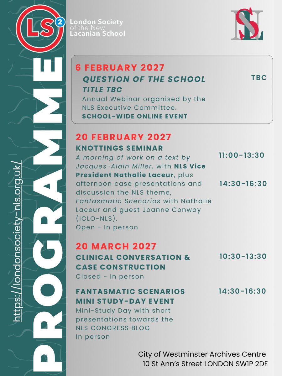 LS_NLS's tweet photo. The London Society programme for this year is here! Some dates to note down in your diary, and we look forward very much to sharing work with some of you this year. https://t.co/kfuKm1INLD