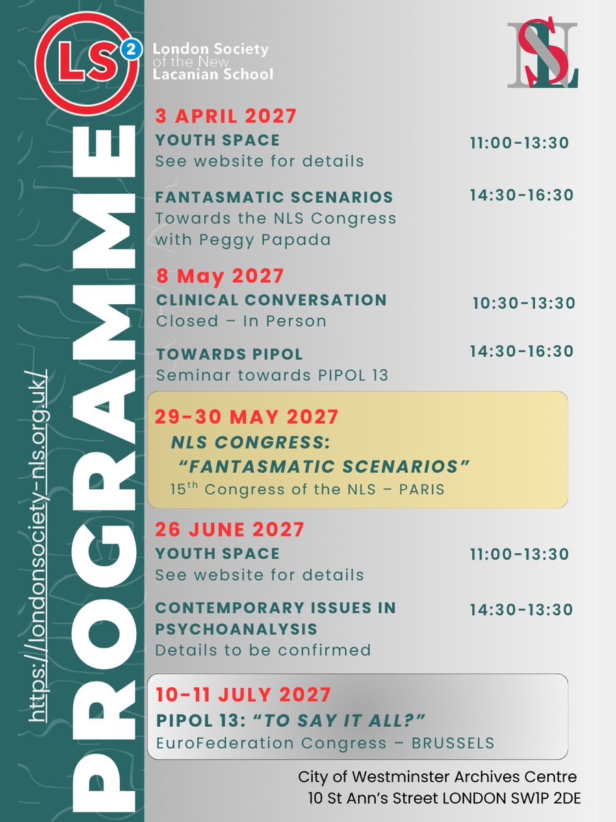 LS_NLS's tweet photo. The London Society programme for this year is here! Some dates to note down in your diary, and we look forward very much to sharing work with some of you this year. https://t.co/kfuKm1INLD