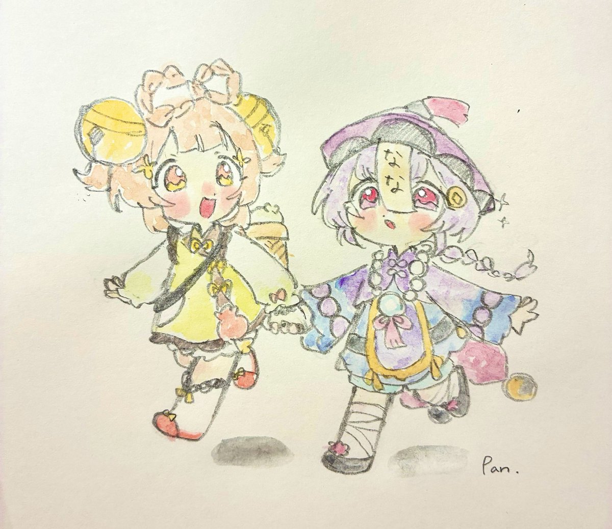 yaoyaogaming's tweet photo. のんびり旅行記、
七七ちゃんと一緒に遠足するときのヨォーヨちゃん、
想像しただけでヒィ…😭ってなるよね https://t.co/nJ35w8rsas