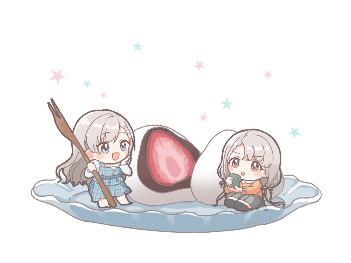 huzi_i12's tweet photo. お題箱より、
デフォルメもちもちの久川姉妹 https://t.co/ryqx8mIKkB