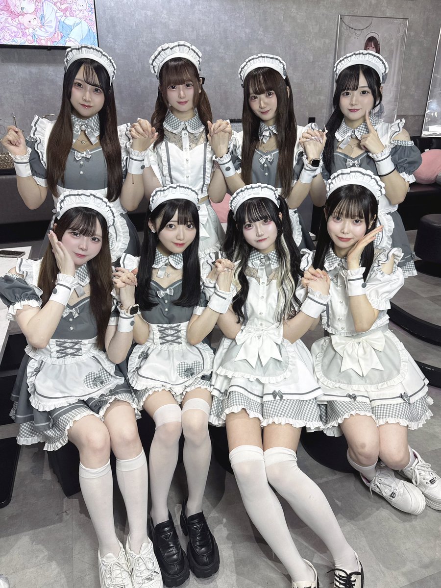 sugarmemorial's tweet photo. 🍁Sugar Memorial OPENしました͛🍁

9/19出勤メンバー♡

♡かすみ（@osatoksm ）
♡さくら(@asitamoganbaru3 )
♡りの（@3916sweet ）
♡のん（@non_babu_2 ）
♡なな（@__NANACHI07 ）
♡ゆぴ（@ztj3ci ）
♡ちゅる(@harapeco__33 )
♡みなみ（@lzi62a ）

ご来店お待ちしております https://t.co/Ablta78xf1