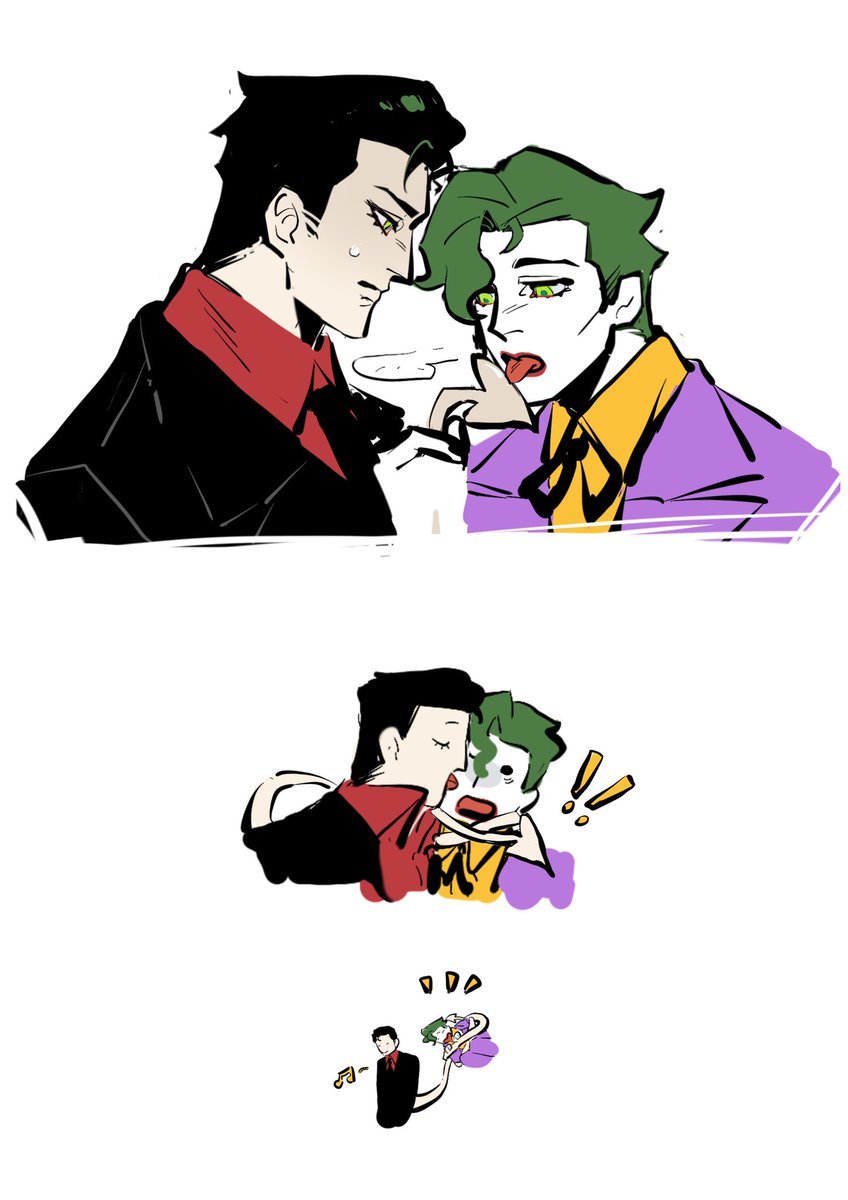 HappyPoker_CL's tweet photo. #joker 

格林姆:你知道扎塔娜怎么施魔法的吗？
小丑:呃，倒着说？应该吧。
格林姆:那我操倒着说会变成什么
小丑:操我吧？
格林姆:好的👌🏻 https://t.co/pFCuzUQRdI