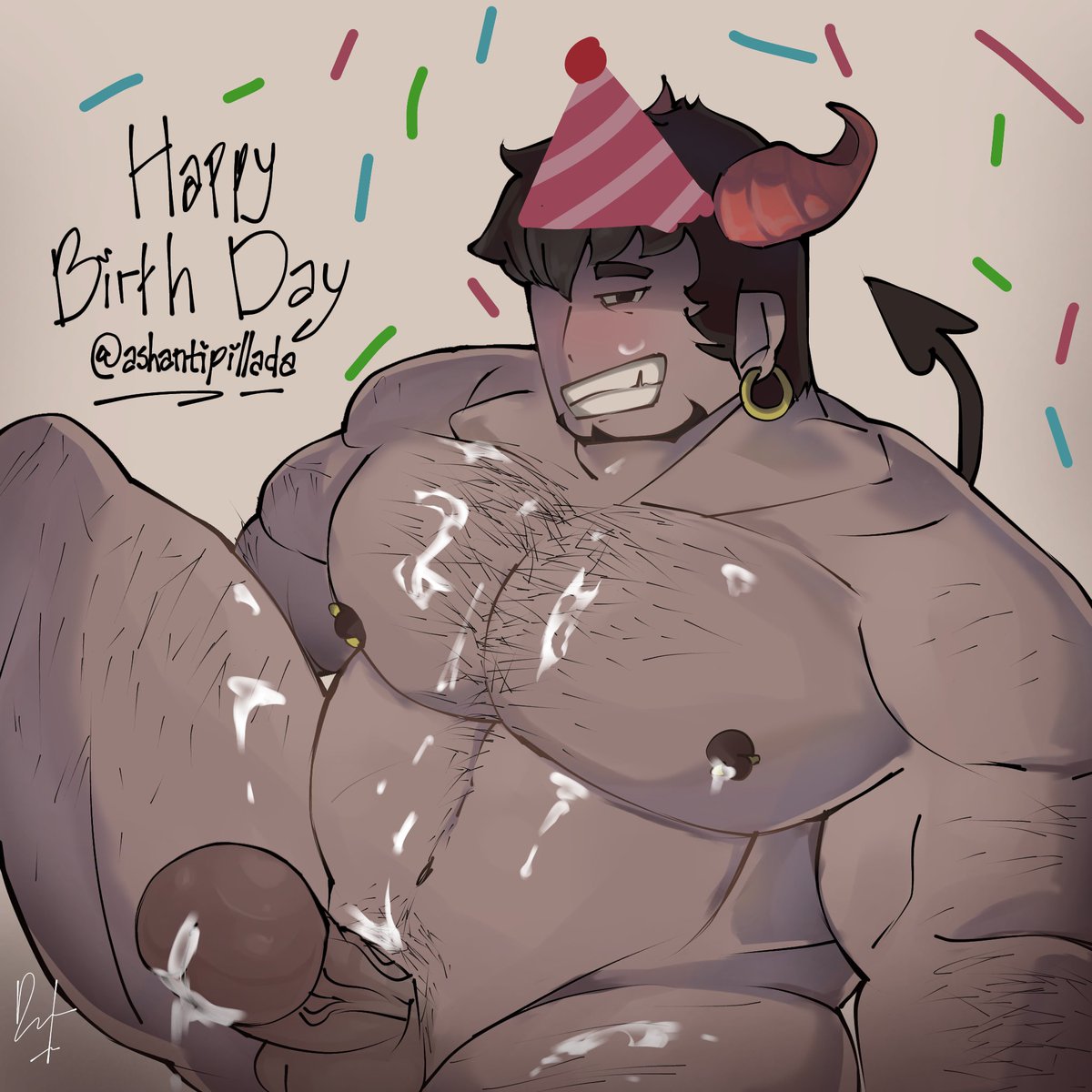 XanDohn18's tweet photo. I made a fanart for your Birthday👀, you are my on of idol, HAPPY BIRTHDAY @ashantipillada 🎊🎂
#fanart #nsfw https://t.co/EuSW6U3If9