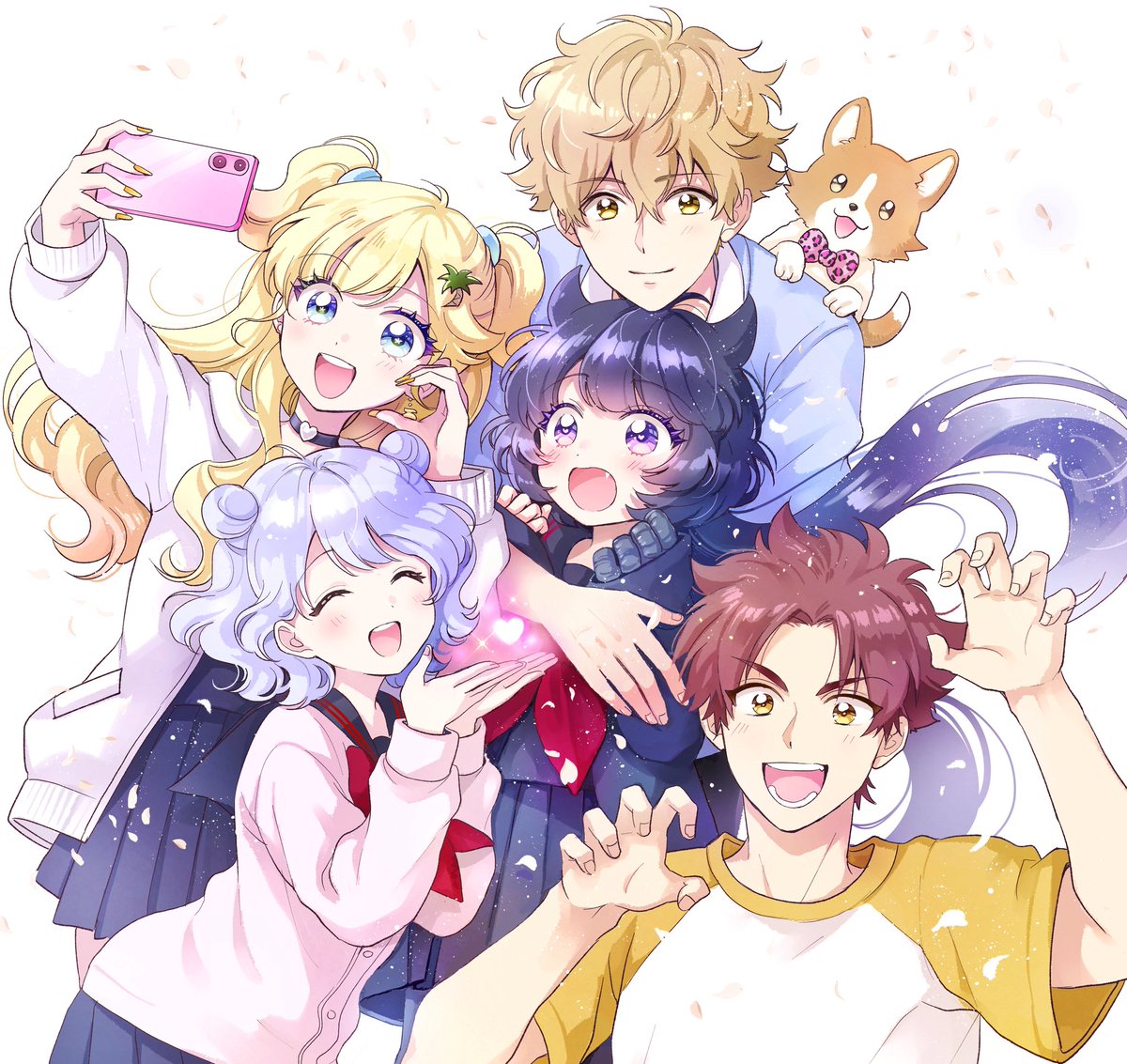 nakiringo's tweet photo. アニメ『乙女怪獣キャラメリゼ』最終回を迎えました！💐作者が1番のアニメリゼファンなのかも…と思うくらい、毎週本当に楽しみでした。キャラメリゼチームの皆様と、最後まで見届けてくださったキャラメリ勢の皆様にも、ラストシーンのハルゴンのラブ熱線を送りたいです！ありがとうございました🫶❤️‍🔥

＃乙女怪獣キャラメリゼ
＃アニメリゼ
＃KaijuGirl