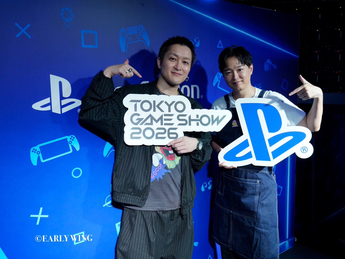 earlywingstaff's tweet photo. 【逢坂良太】

本日はNTレディオ「今日もゲームで飯がうまいっ!!」に出演させて頂きました⚽️🎮

ご来場、ご視聴頂きました皆さま、ありがとうございました✨

引き続き応援のほど、何卒よろしくお願いいたします🙇‍♂️

#TGS2026 #プレイステーション #アニうま https://t.co/pSW2U3Vrh7