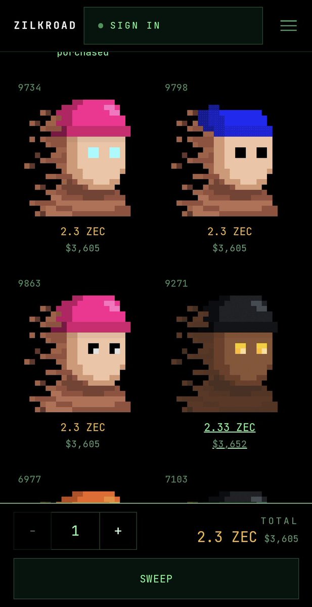 CrypzoidX's tweet photo. 😱😱 3600$+ Floor oF zkSnarks 🤑🤑

👉 https://t.co/Cp3k6Yn1EW

Did You Manage To Get 1 ?

Drop cmt

$ZEC https://t.co/wzCD1zsQ4a