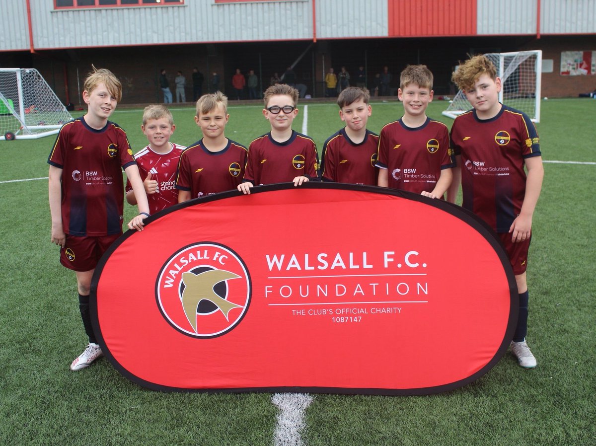 WFCFoundation_'s tweet photo. โฝ๐ We have a number of teams joining us on Match Visits today.
Welcome to @wyrleyjuniors Pandas U12s, Netherton Colts, Chase Colts FC Stags U11s, Tividale United U12s, and @WalsallWoodFC Raptors U9s.
We hope you enjoy today's match.
#WalsallFCFoundation | #WalsallFC https://t.co/sNnnEwqnAX