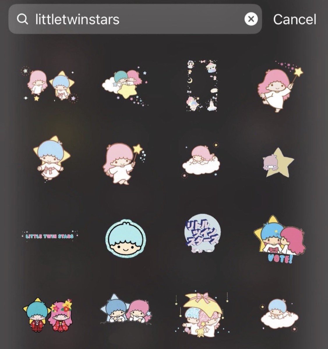 joha_alam's tweet photo. インスタで使える、サンリオキャラ達がかわいすぎてこれはまじ保存必須！！！💗😻💞🎀 https://t.co/IuiWta0JBK
