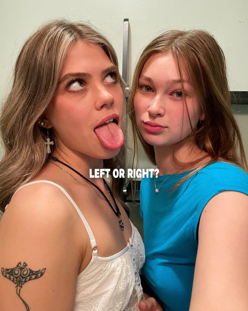 meatg00ner's tweet photo. LEFT OR RIGHT? 🥵 https://t.co/Roe1mvK3N8