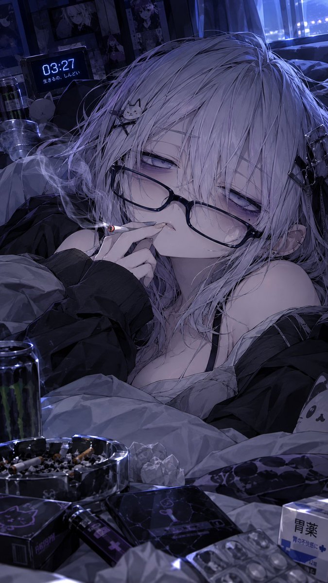 KPsychobraker's tweet photo. #カフプロンプト #AIArt #AIイラスト 
細切れ睡眠が続いてるのかダルい😭 https://t.co/dFTCl7nRNL