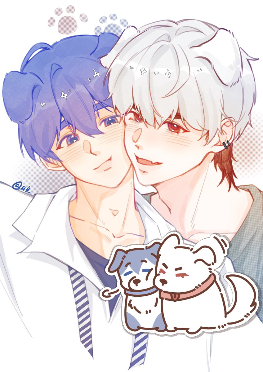 YouLan__'s tweet photo. 🐶❤️💙。
#PLAVE #YEJUN #EUNHO #예준 #은호 https://t.co/OhGKlGSVxh