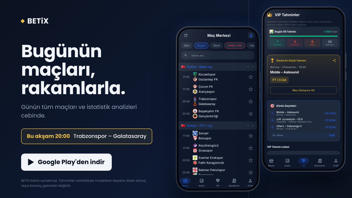 betixapp's tweet photo. Bu akşam Papara Park'ta derbi var! ⚽ Süper Lig'in bugünkü tüm maçlarını ve istatistik analizlerini BETiX'te takip et. Google Play'den indir 📲
#TSvGS #SüperLig 
#iddaa #inplay https://t.co/plQBkwHyPI