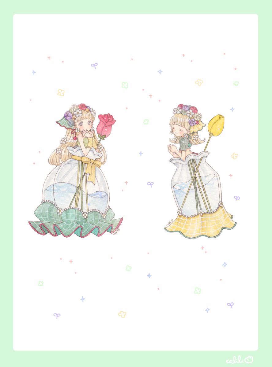 moonpecolili's tweet photo. 🌷花瓶の擬人化 https://t.co/METpZArWwW