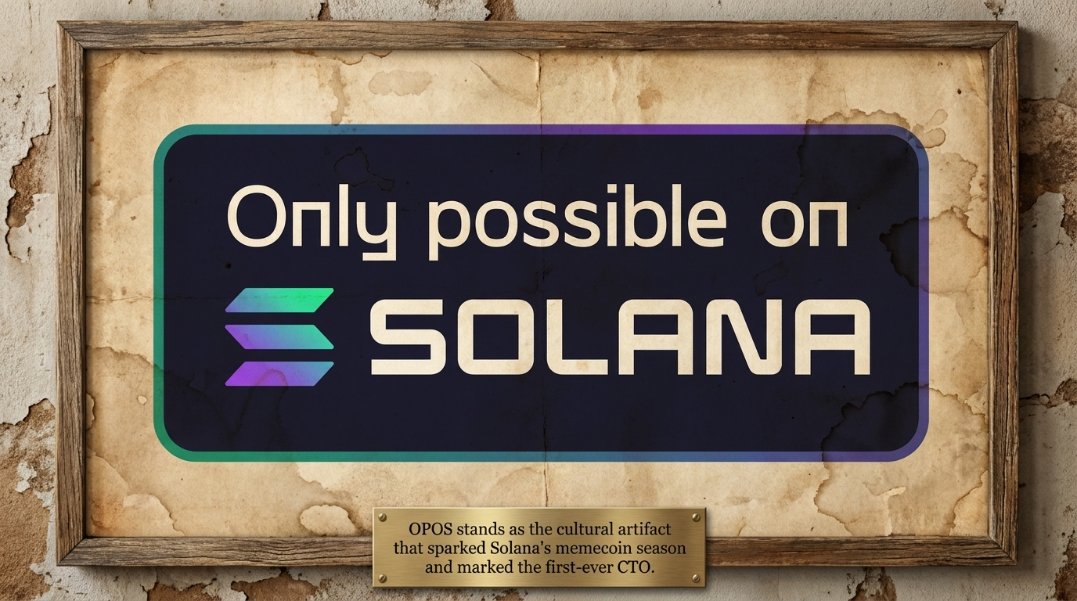 OPOnSOL's tweet photo. Gm! Wishing all Solana nCMOs a great weekend!

OPOS https://t.co/OSSe4BkYb9