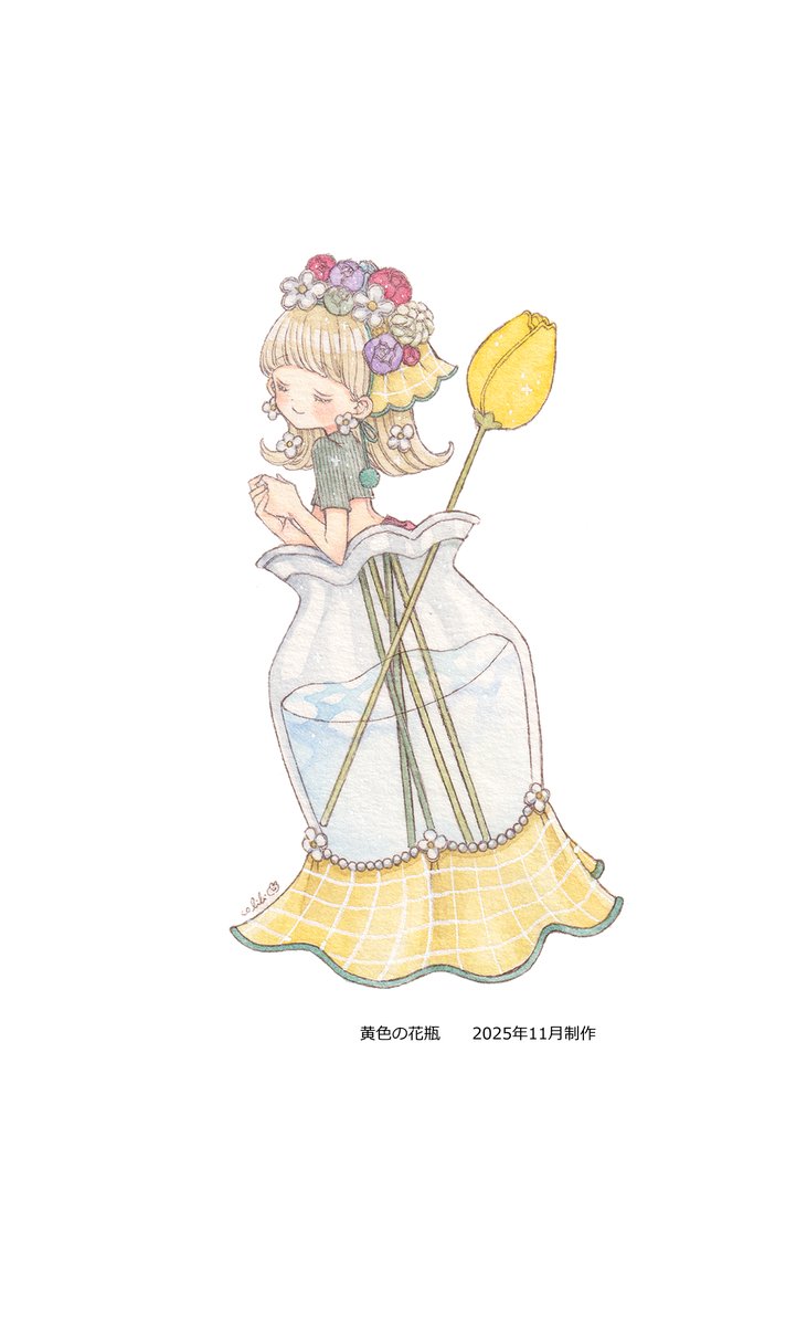 moonpecolili's tweet photo. 🌷花瓶の擬人化 https://t.co/METpZArWwW
