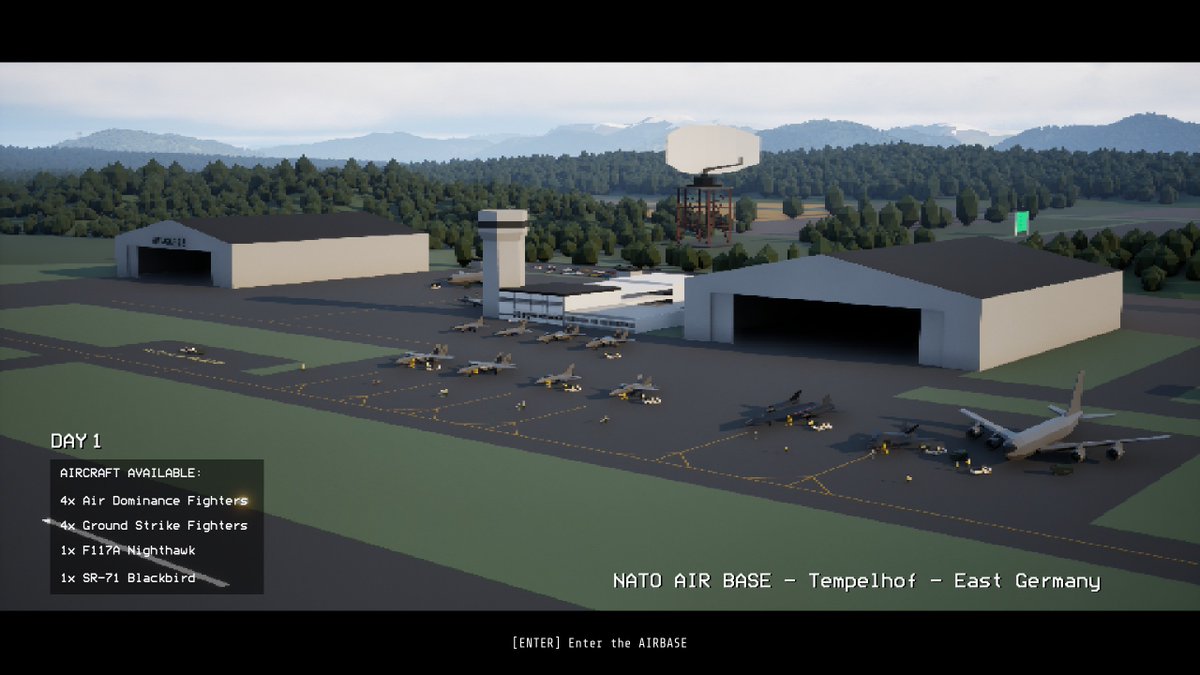 AirCombatLegend's tweet photo. It’s 1990 — NATO vs. USSR.
 In our DYNAMIC CAMPAIGN, your goal is to help liberate Poland from Soviet occupation.
 Recon. Plan your strikes. Select your pilot and aircraft. Execute. https://t.co/BXDJkqMdpz